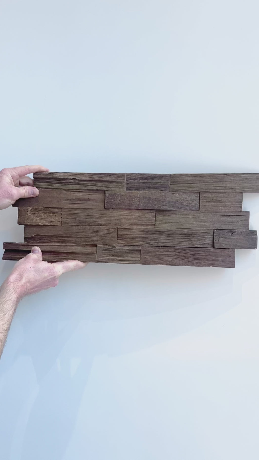 Sumatra Smoked Cocoa – 3D Wooden Wall Panels