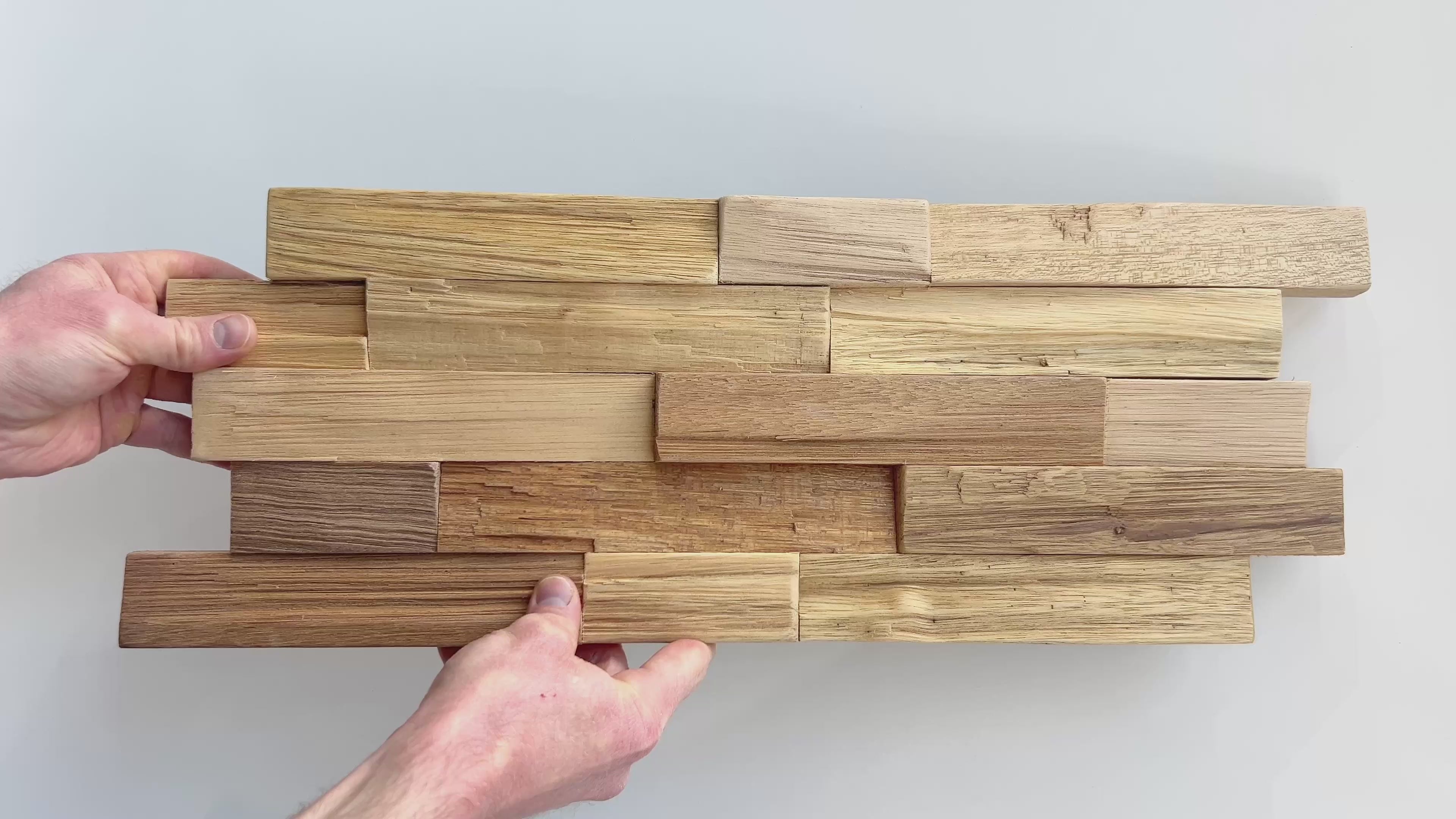 Sulawesi Natural Limestone – 3D Wooden Wall Panels