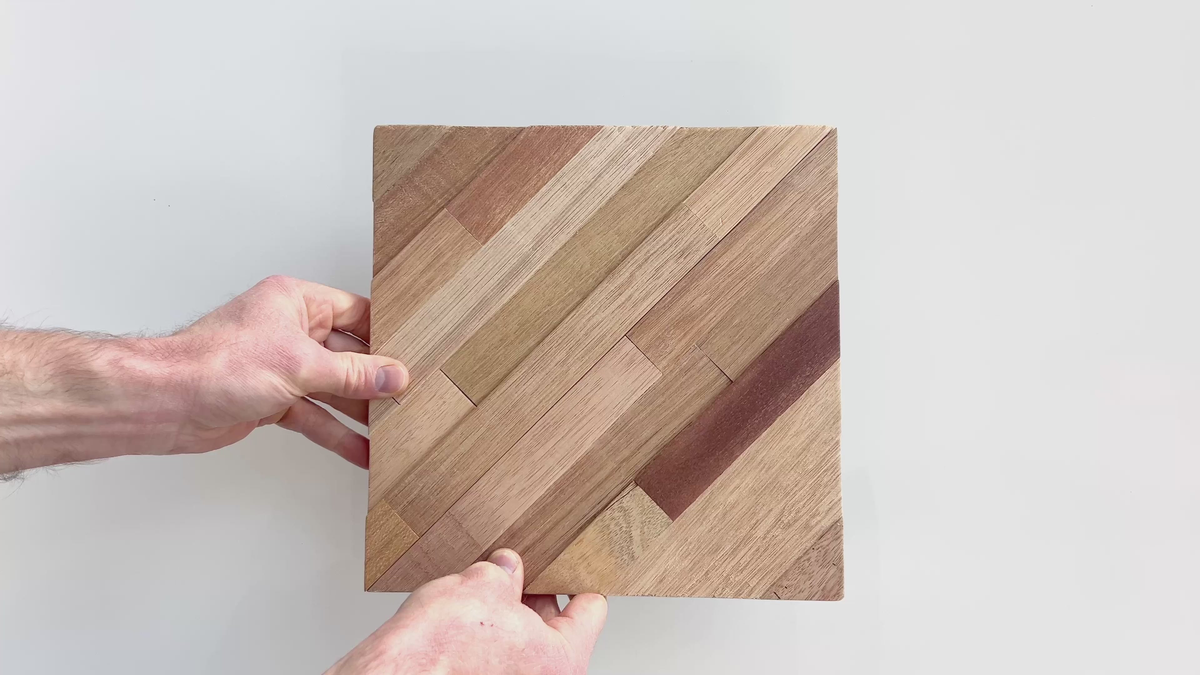 Rhombus Natural – 3D Wooden Wall Panels